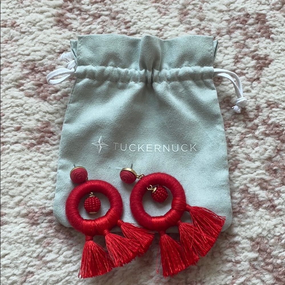 Tuckernuck Red Earrings